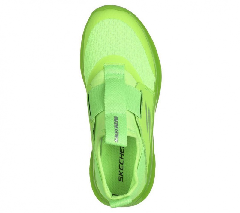 Green Skechers Skech Fast Ice Boys' Sneakers | EALH-41609