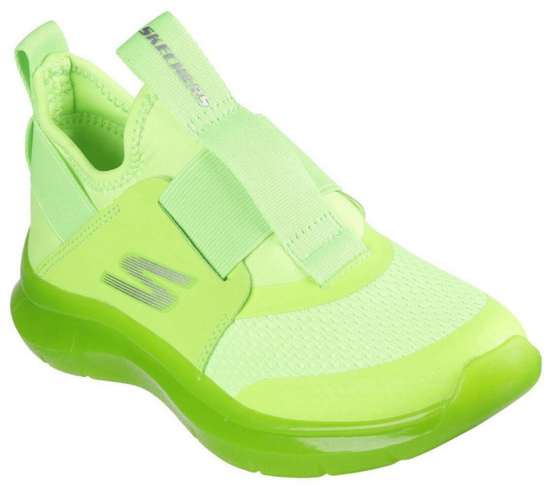 Green Skechers Skech Fast Ice Boys' Sneakers | EALH-41609