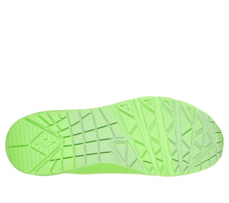 Green Skechers Uno - Night Shades Women's Sneakers | SBDR-98346