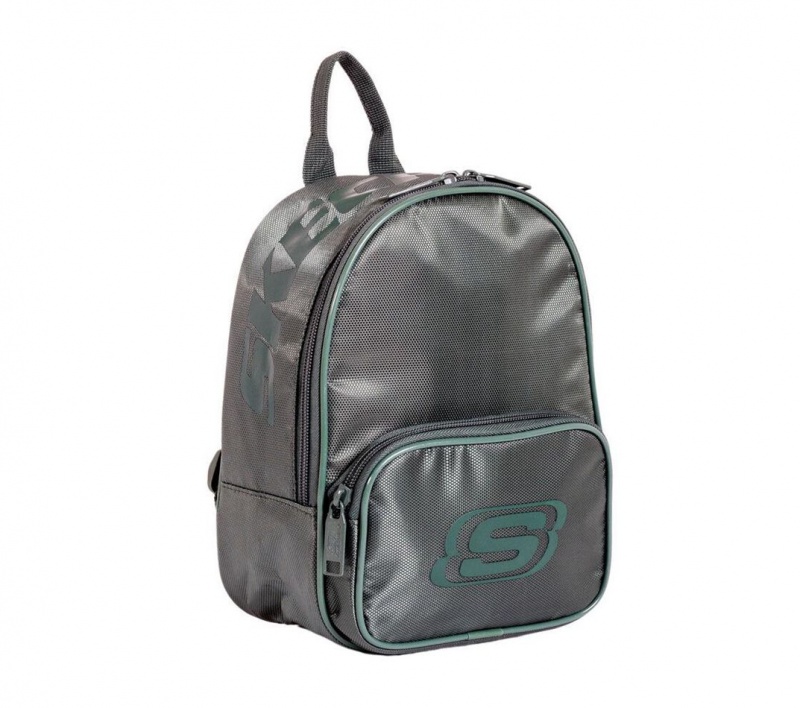 Grey Skechers Accessories Skx Logo Mini Women's Backpack | ITGF-68041