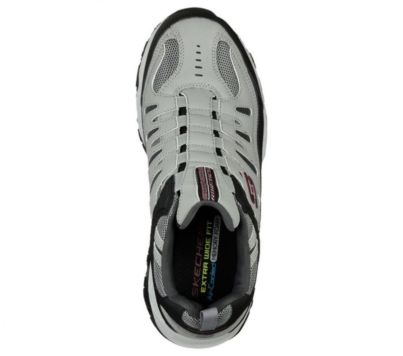 Grey Skechers After Burn M. Fit Men's Walking Shoes | KOBA-21634