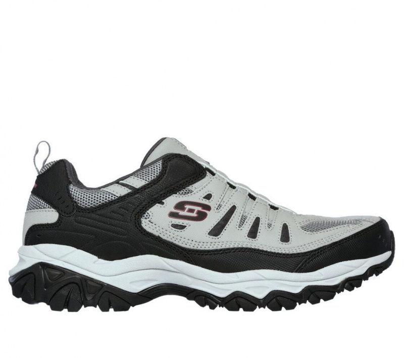 Grey Skechers After Burn M. Fit Men\'s Walking Shoes | KOBA-21634