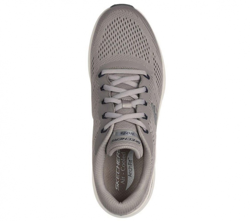 Grey Skechers Arch Fit 2.0 Men's Sneakers | NSMU-91286