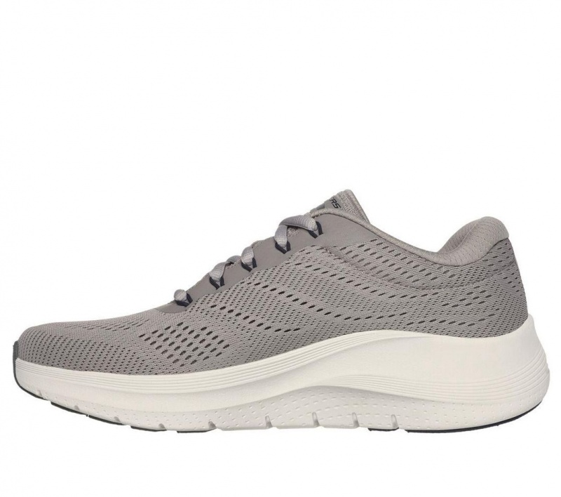 Grey Skechers Arch Fit 2.0 Men's Sneakers | NSMU-91286