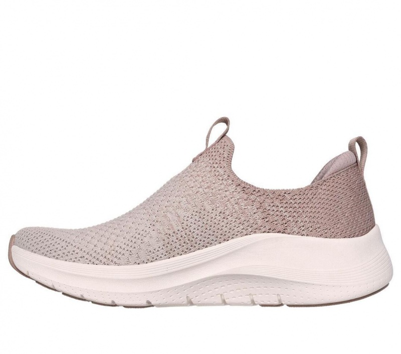 Grey Skechers Arch Fit 2.0 Women's Sneakers | CBLM-49716