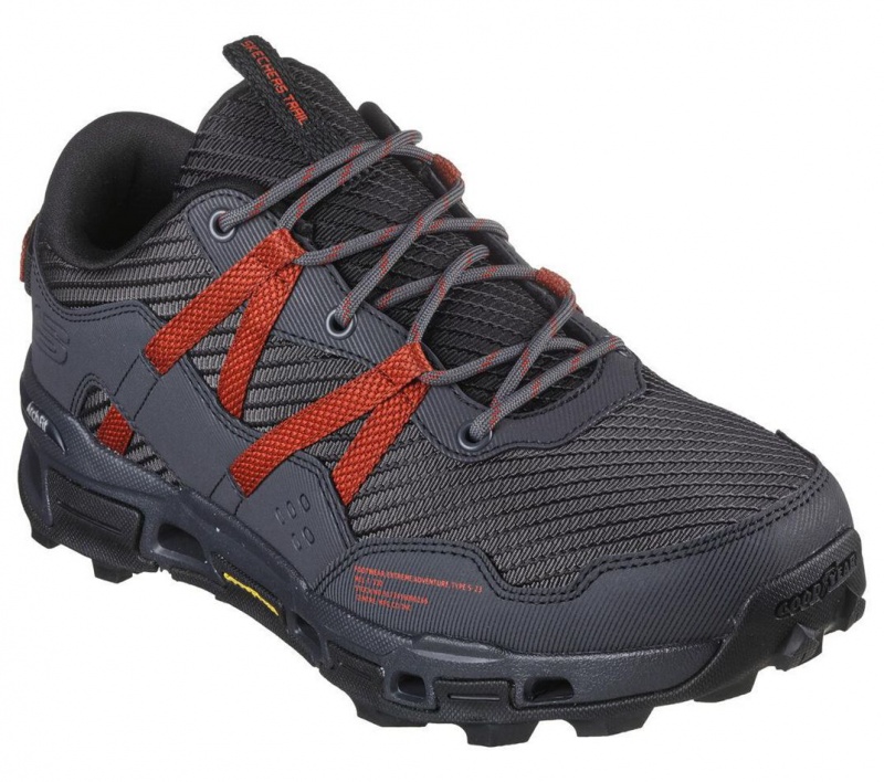 Grey Skechers Arch Fit Glide-step Trail Men's Sneakers | EQOG-16205