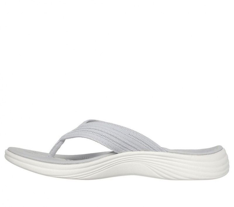 Grey Skechers Arch Fit Radiance - Lure Women's Sandals | YPJS-70825