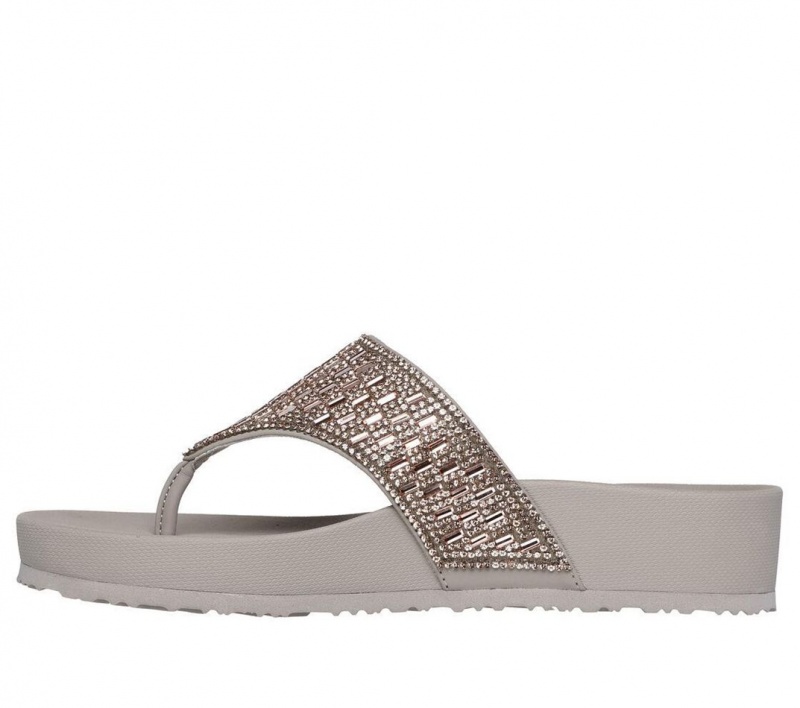 Grey Skechers Arch Fit Vinyasa - Moonlit Women's Sandals | NKFM-48156