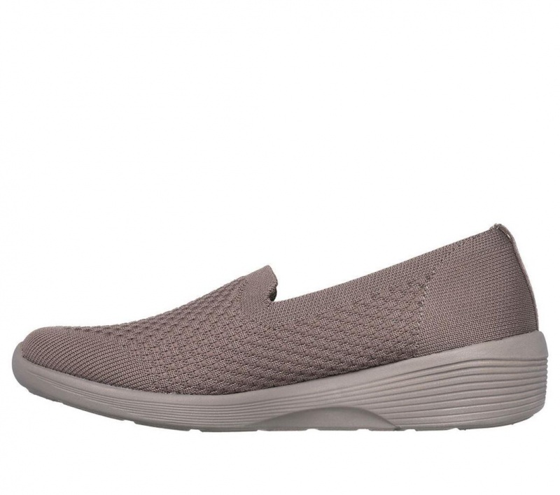 Grey Skechers Arya - Clear Skies Women's Flats | LGOV-24351