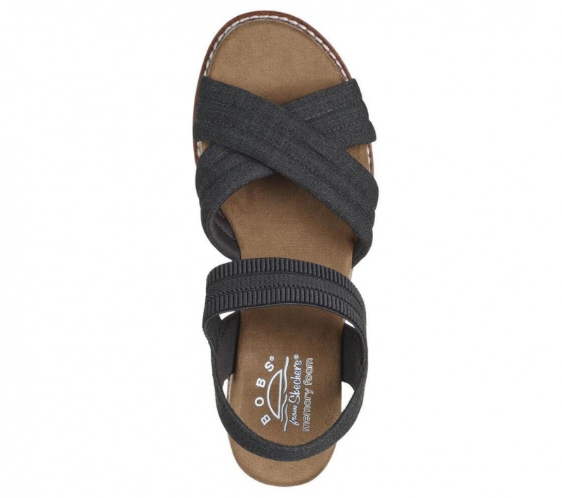 Grey Skechers Bobs Desert Chill - Sweet Crossing Women's Sandals | HYEA-48961