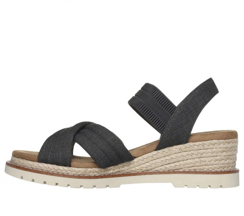 Grey Skechers Bobs Desert Chill - Sweet Crossing Women's Sandals | HYEA-48961