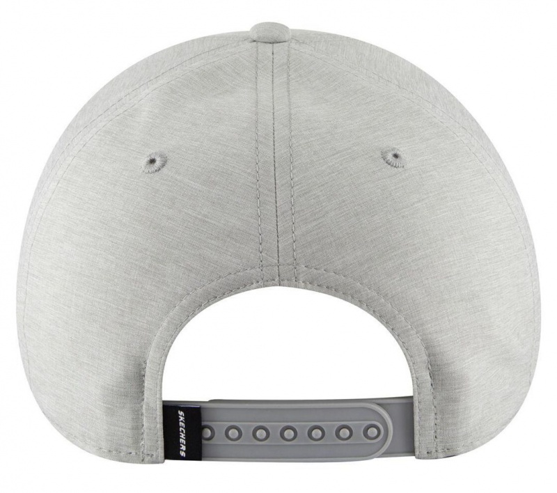 Grey Skechers Booming Baseball Men's Hats | FCJQ-40658