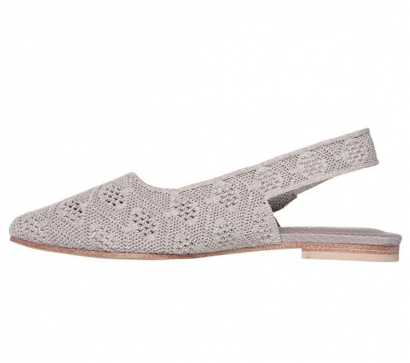 Grey Skechers Cleo Snip - Sweet Time Women's Flats | MGVU-19374