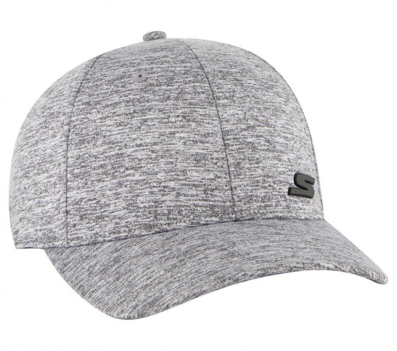 Grey Skechers Elevate Baseball Men's Hats | MARV-47059