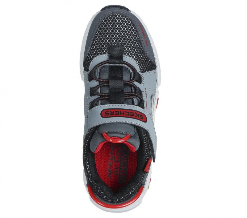 Grey Skechers Game Kicks: Gametronix Boys' Sneakers | WOBX-25069