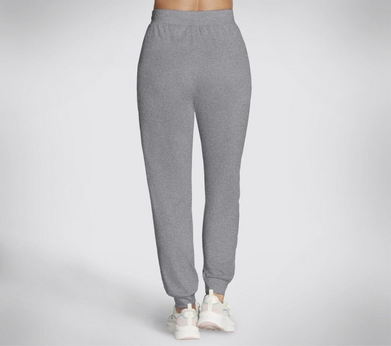 Grey Skechers Go Dri Swift Jogger Women's Pants | GRYU-91460