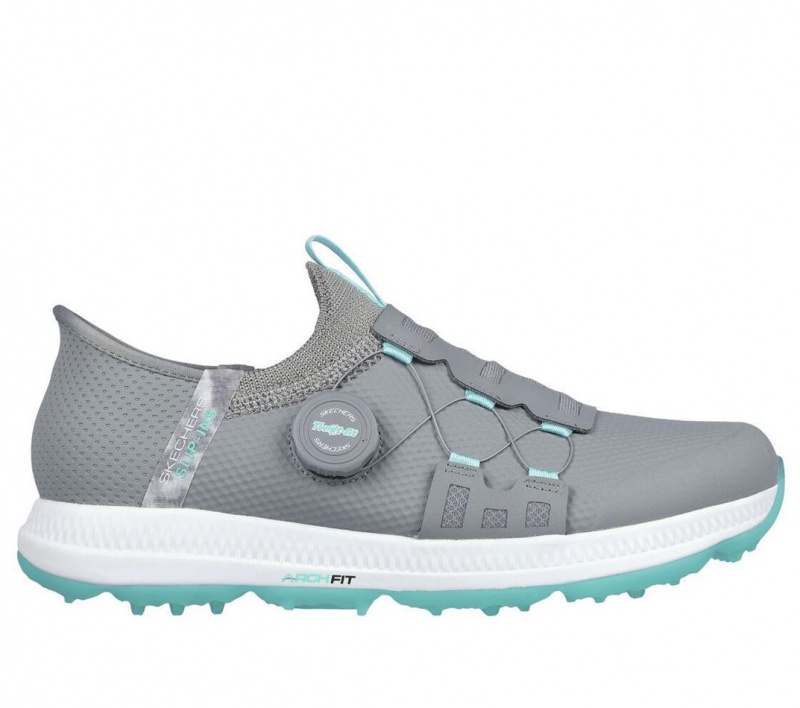 Grey Skechers Go Golf Elite 5 - Slip \'in Women\'s Slip On | BSEH-03475