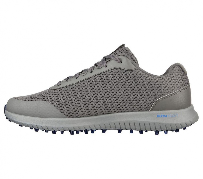 Grey Skechers Go Golf Max Fairway 3 Men's Walking Shoes | CGSO-45012