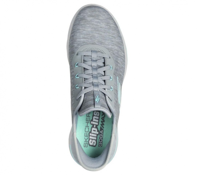 Grey Skechers Go Golf Walk 5 - Women's Slip On | YESX-31576