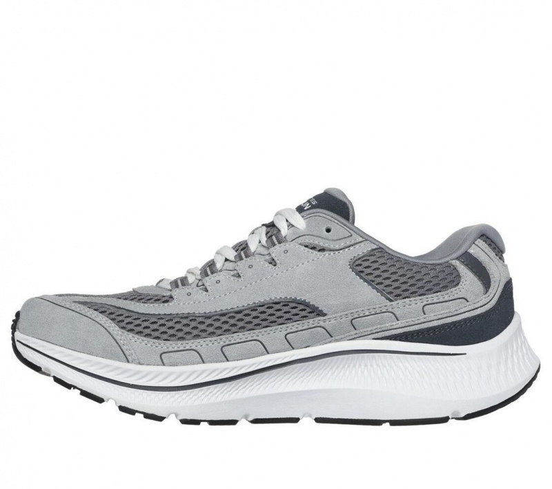 Grey Skechers Go Run Consistent 2.0 - D'lites Jogger Men's Sneakers | KJFW-83176