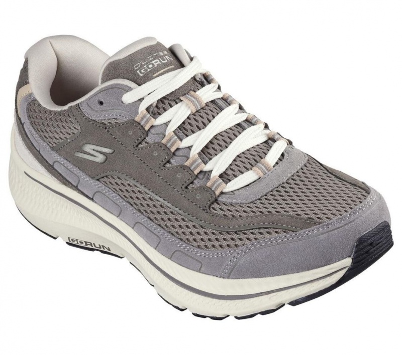 Grey Skechers Go Run Consistent 2.0 - D'lites Jogger Men's Sneakers | ASUR-71350