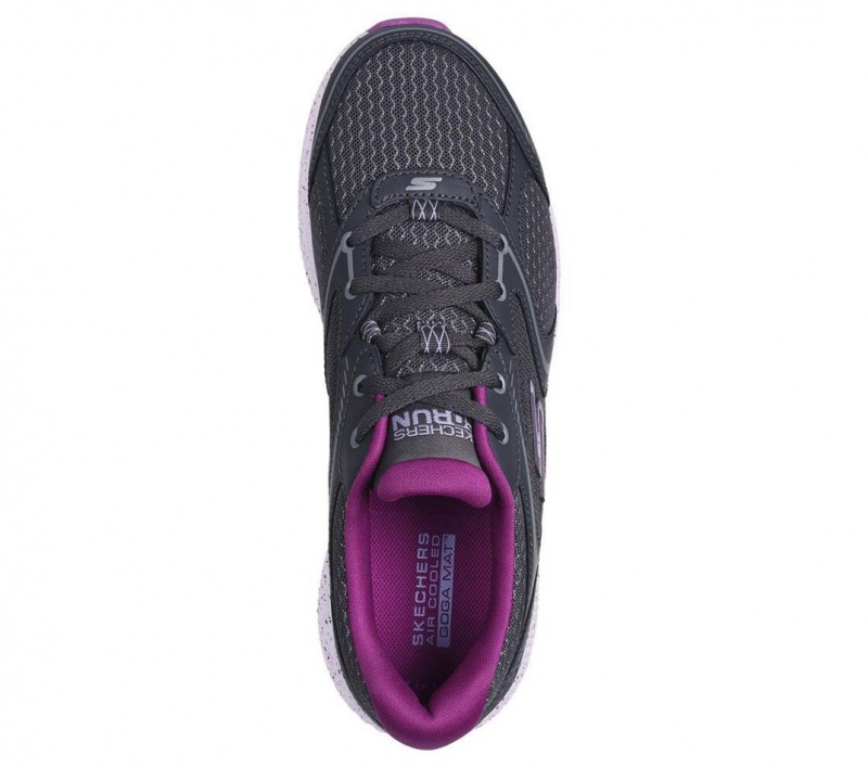 Grey Skechers Go Run Consistent - Dynamic Energy Women's Sneakers | DORY-18692