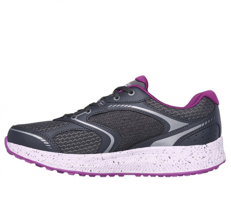 Grey Skechers Go Run Consistent - Dynamic Energy Women's Sneakers | DORY-18692