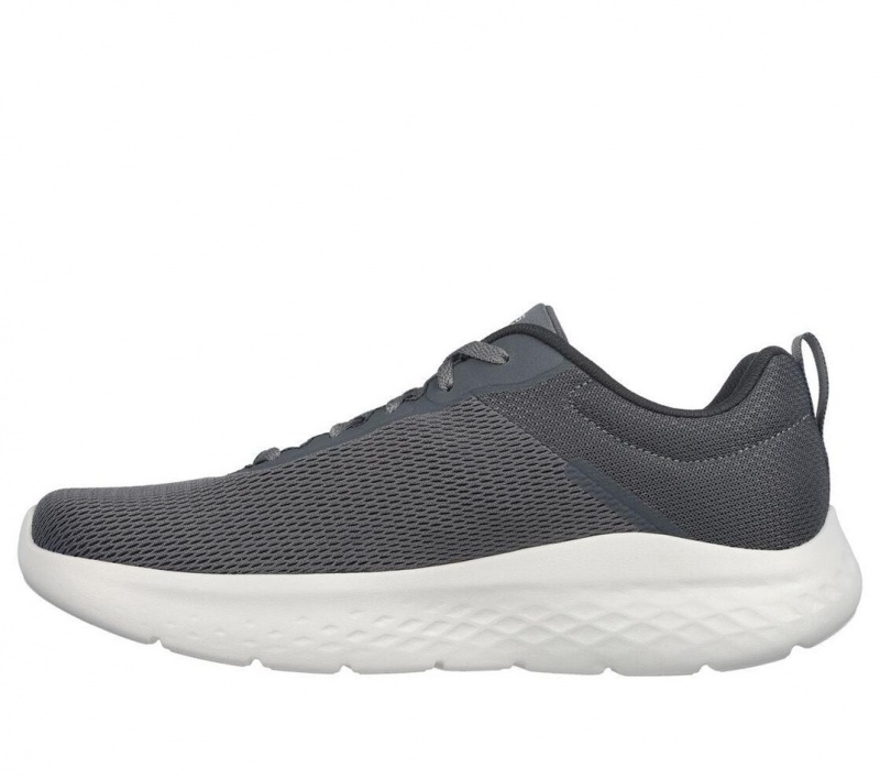 Grey Skechers Go Run Lite - Quick Stride Men's Sneakers | UEWT-47820