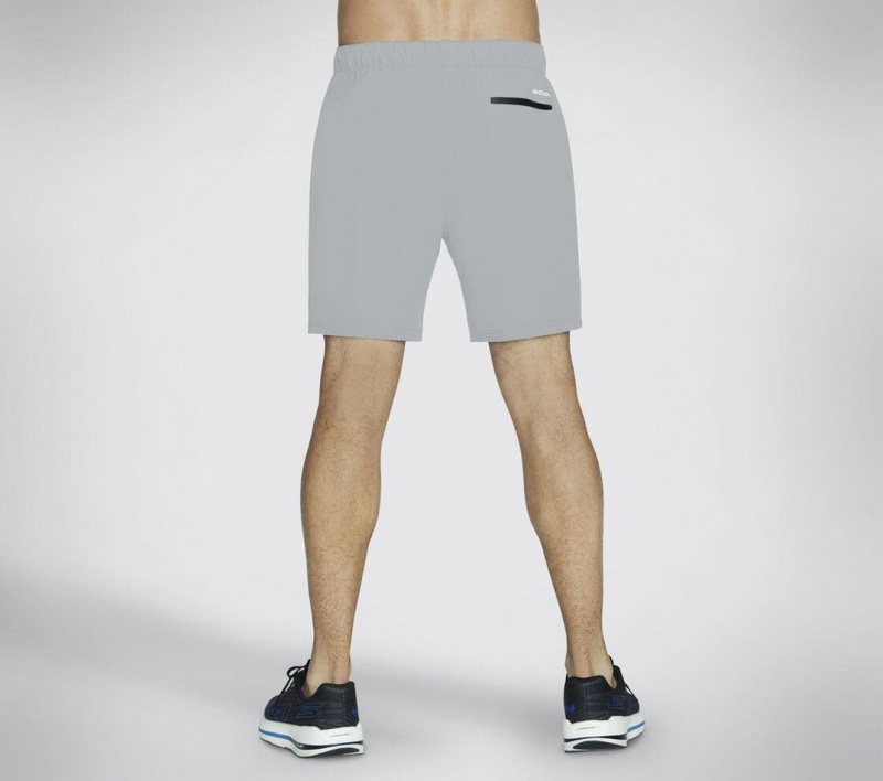 Grey Skechers Go Stretch Ultra 7 Inch Men's Shorts | VCTK-91463