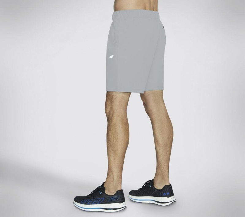 Grey Skechers Go Stretch Ultra 7 Inch Men's Shorts | VCTK-91463