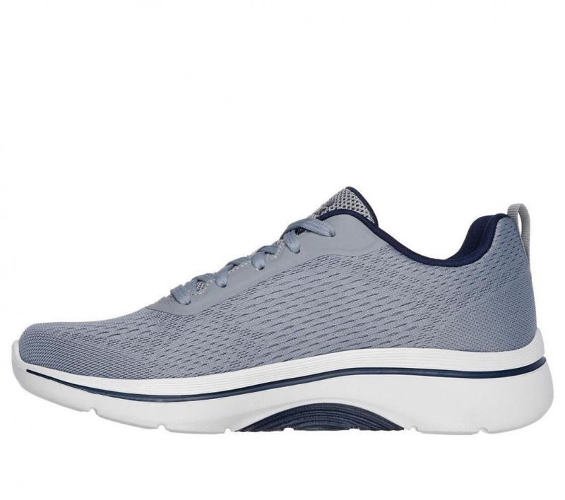 Grey Skechers Go Walk Arch Fit 2.0 - Idyllic 2 Men's Sneakers | WYHB-10938