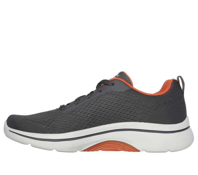 Grey Skechers Go Walk Arch Fit 2.0 - Idyllic 2 Men's Sneakers | TOQG-87196