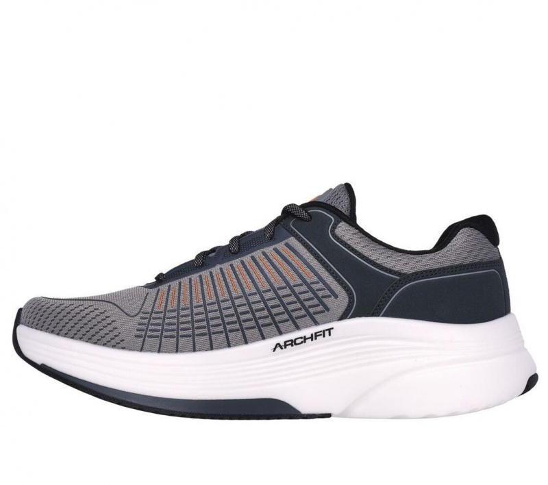 Grey Skechers Go Walk Distance Walker - Full Circuit Men's Sneakers | TALZ-68539