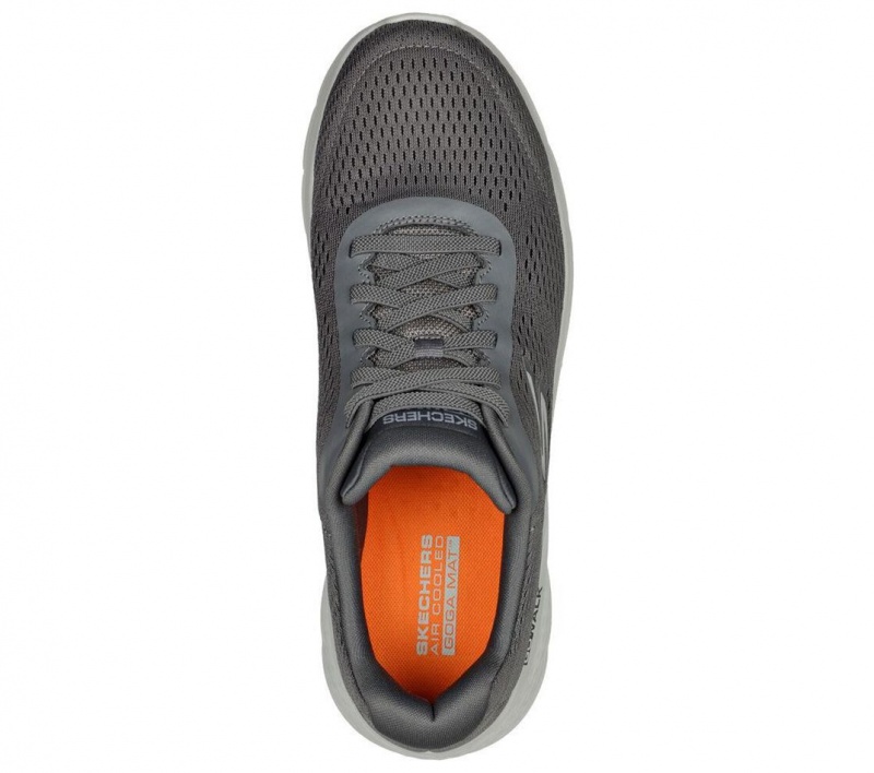 Grey Skechers Go Walk Flex - Remark Men's Sneakers | DURQ-08463