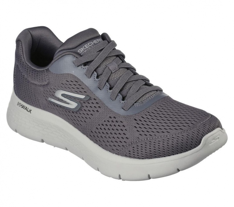 Grey Skechers Go Walk Flex - Remark Men's Sneakers | DURQ-08463