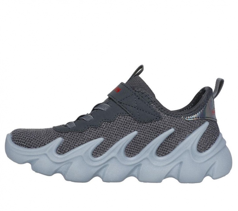 Grey Skechers Hydro Wave Boys' Sneakers | PBJA-61702