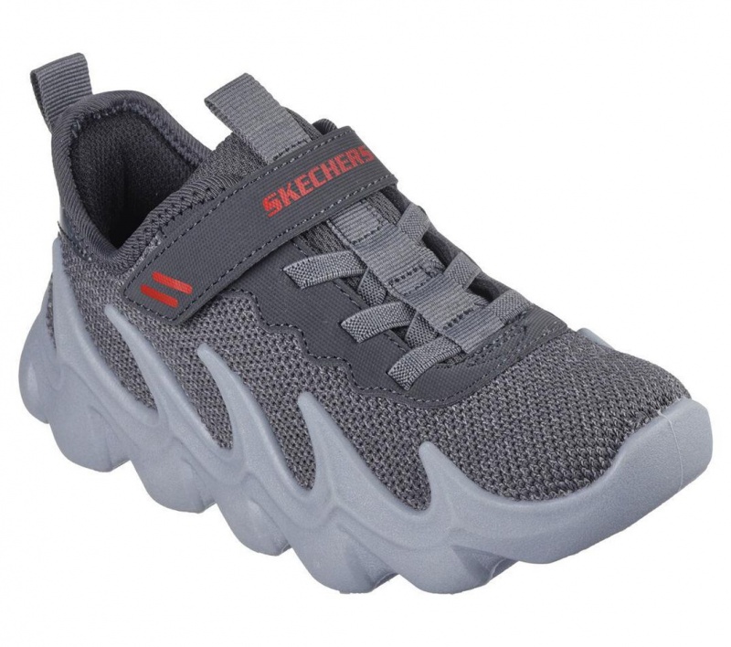 Grey Skechers Hydro Wave Boys' Sneakers | PBJA-61702