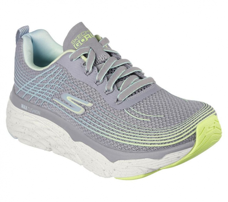 Grey Skechers Max Cushioning Elite - Galaxy Burst Women's Sneakers | ABEV-79263