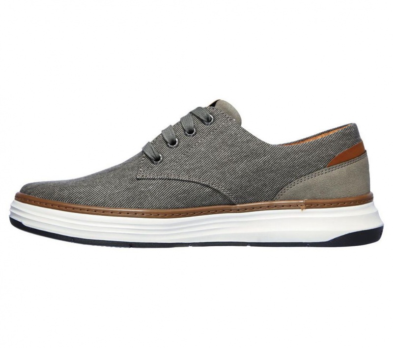 Grey Skechers Moreno - Ederson Men's Boat Shoes | IMCW-86019