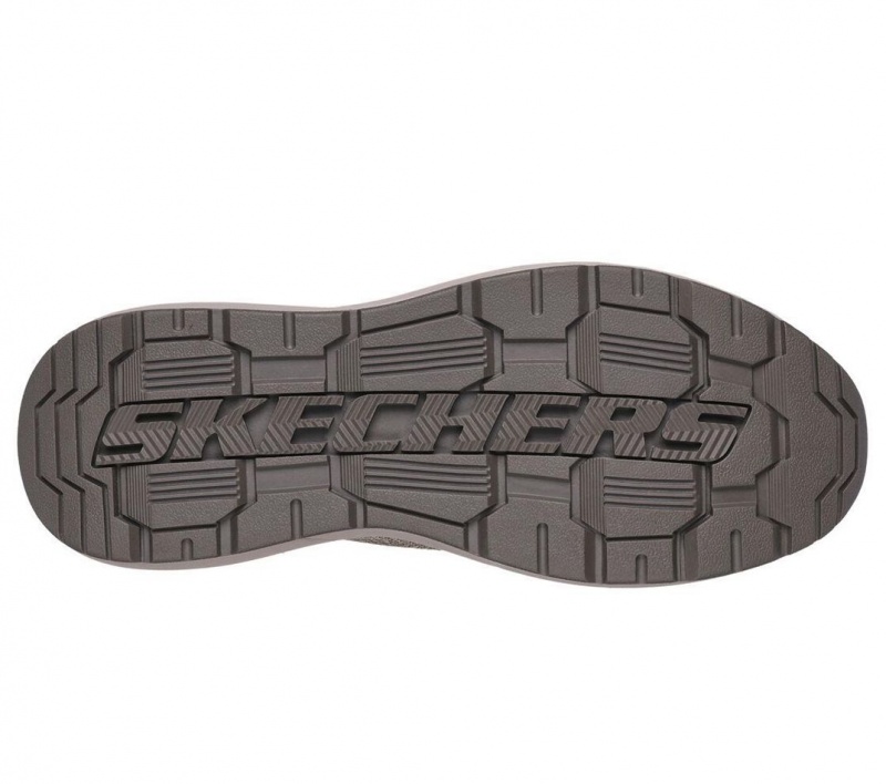 Grey Skechers Neville - Rovelo Men's Slip On | LRYA-84265