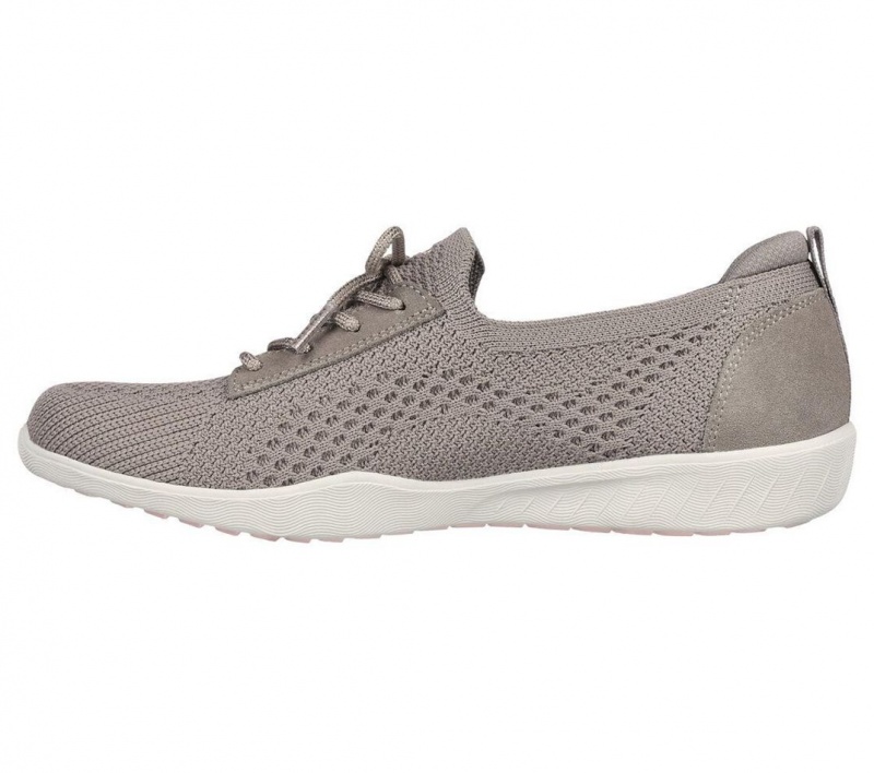 Grey Skechers Newbury St - Casually Women's Slip On | FRGK-61347