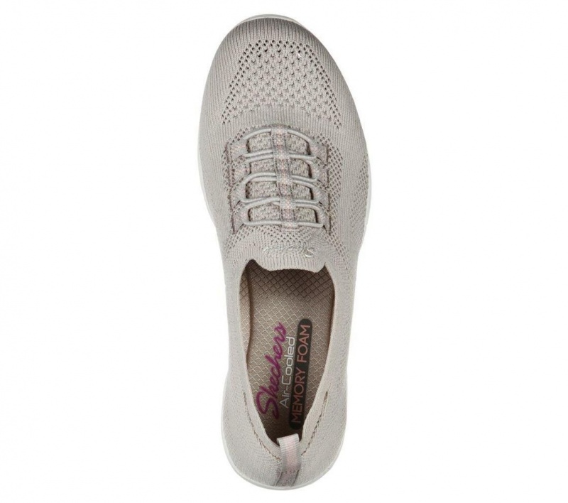 Grey Skechers Newbury St - Every Angle Women's Slip On | TBOE-32451