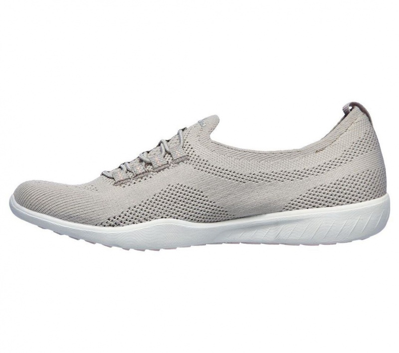 Grey Skechers Newbury St - Every Angle Women's Slip On | TBOE-32451