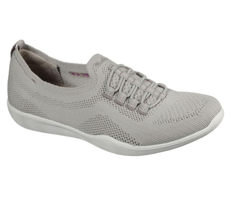 Grey Skechers Newbury St - Every Angle Women's Slip On | TBOE-32451