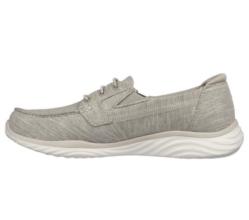 Grey Skechers On The Go Ideal - Coastal Women's Boat Shoes | ALTP-04286