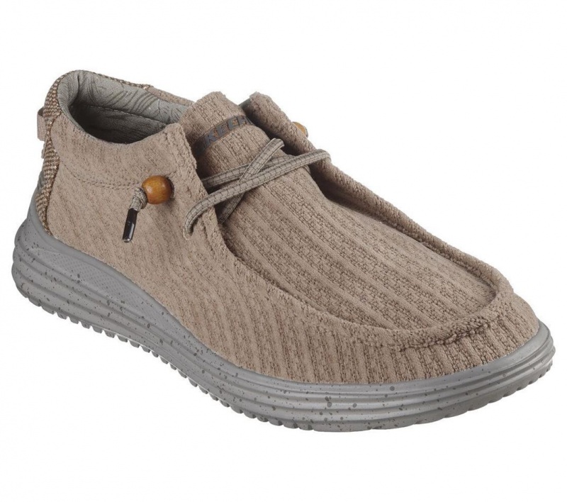 Grey Skechers Proven - Hunwick Men's Boat Shoes | UOQZ-85624