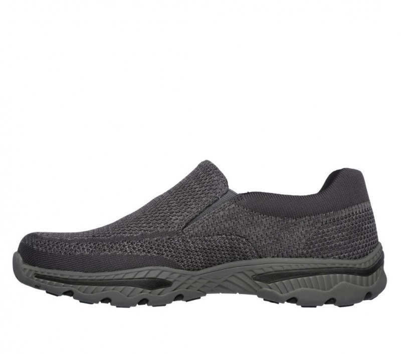 Grey Skechers Relaxed Fit: Creston - Barron Men's Slip On | YPZC-93718