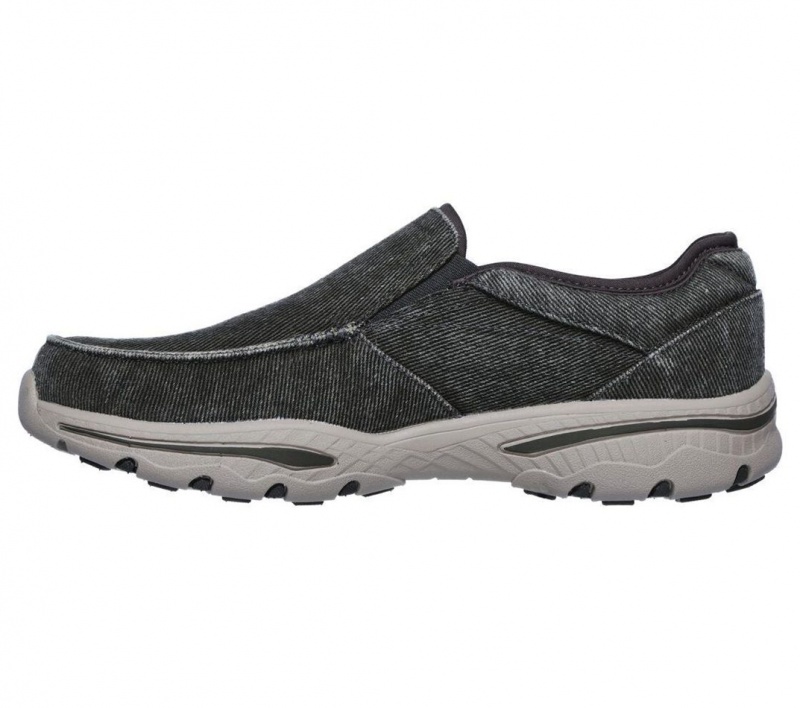 Grey Skechers Relaxed Fit: Creston - Moseco Men's Slip On | CBRH-32109