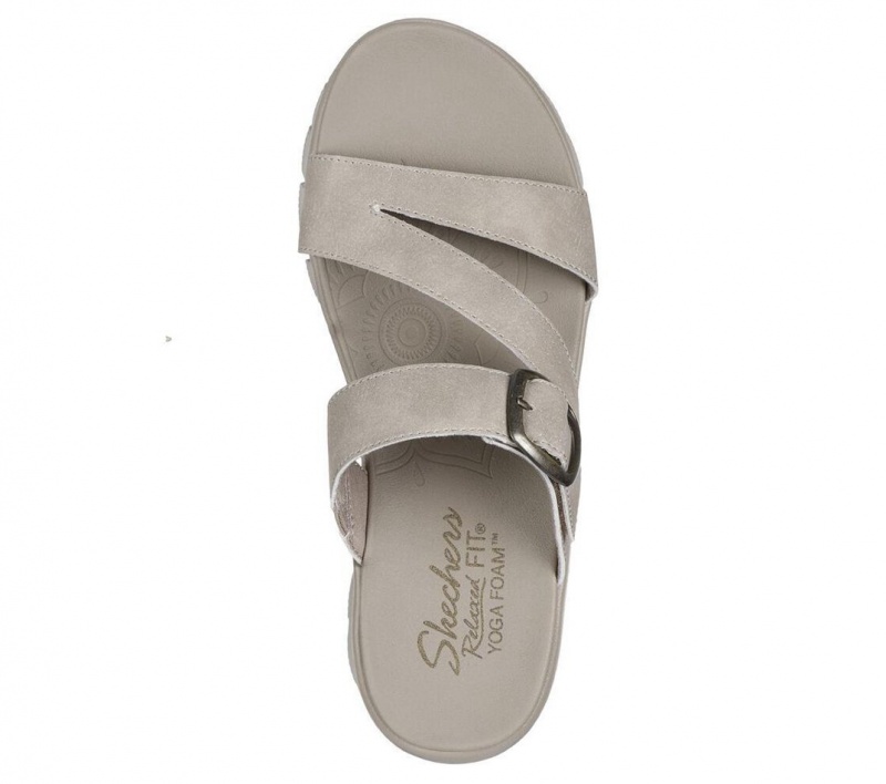 Grey Skechers Relaxed Fit: Easy Going - Slide On By Women's Sandals | VIRB-96530