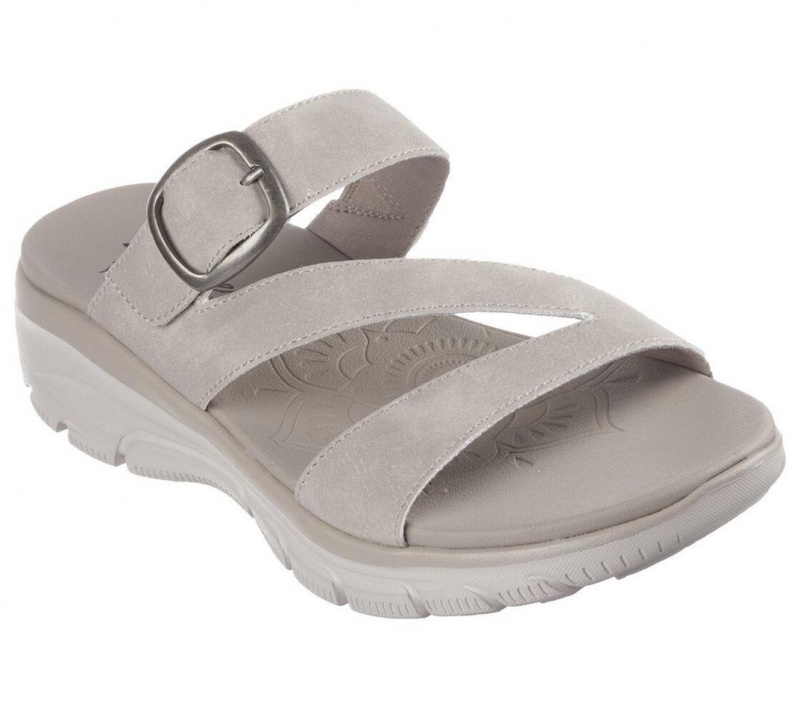 Grey Skechers Relaxed Fit: Easy Going - Slide On By Women's Sandals | VIRB-96530